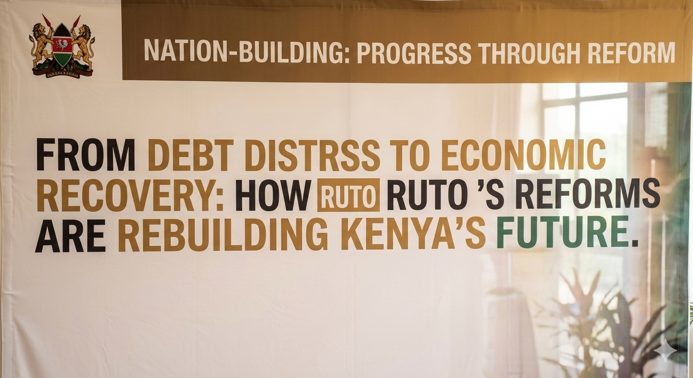 FROM DEBT DISTRESS TO ECONOMIC RECOVERY: HOW RUTO'S REFORMS ARE REBUILDING KENYA'S FUTURE